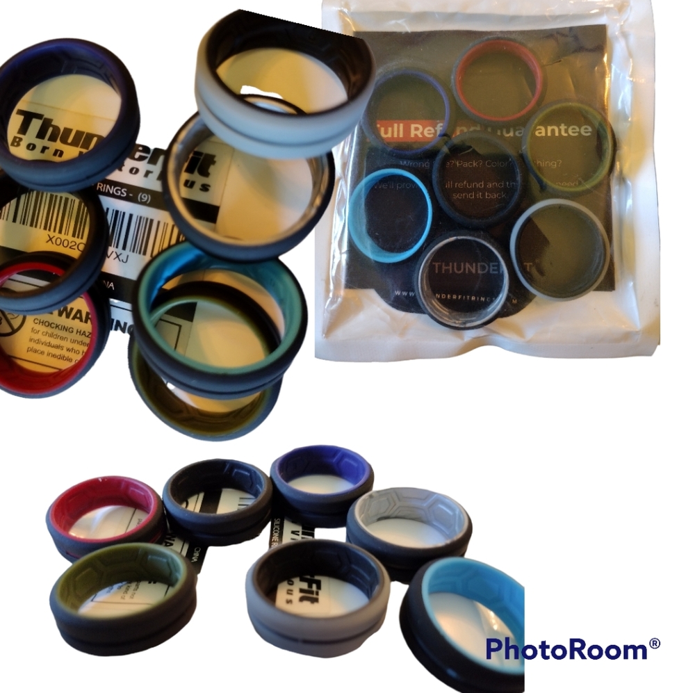 Thunder Fit Silicone Rings